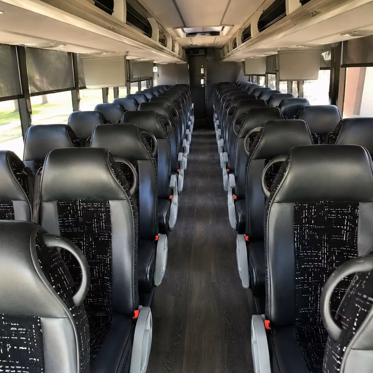 anaheim charter bus inside