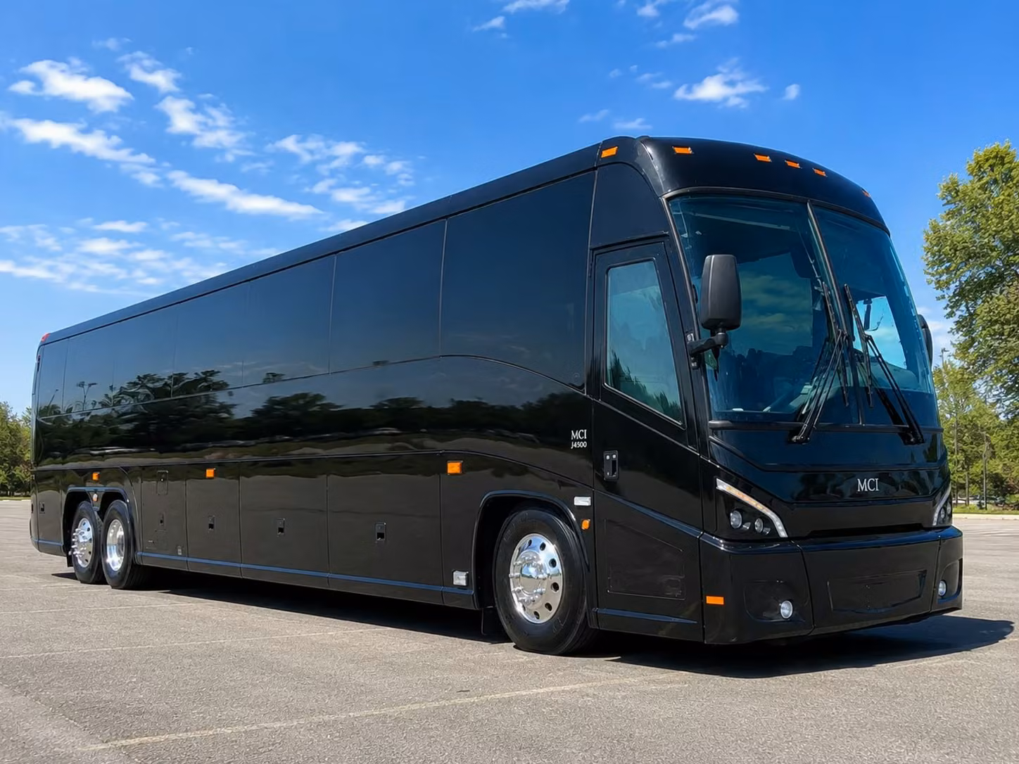 anaheim charter bus interior