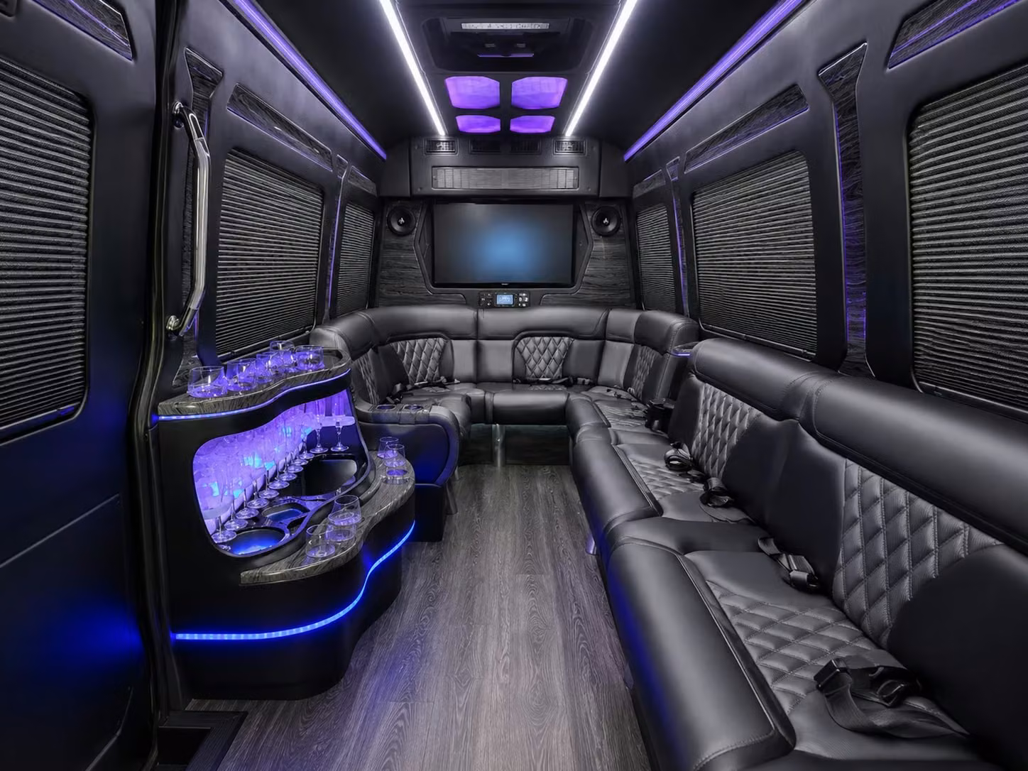 shuttle buses for military ceremonies graduations family day events near anaheim