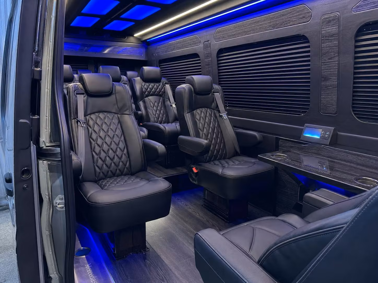 sprinter van transportation for groups and events across anaheim