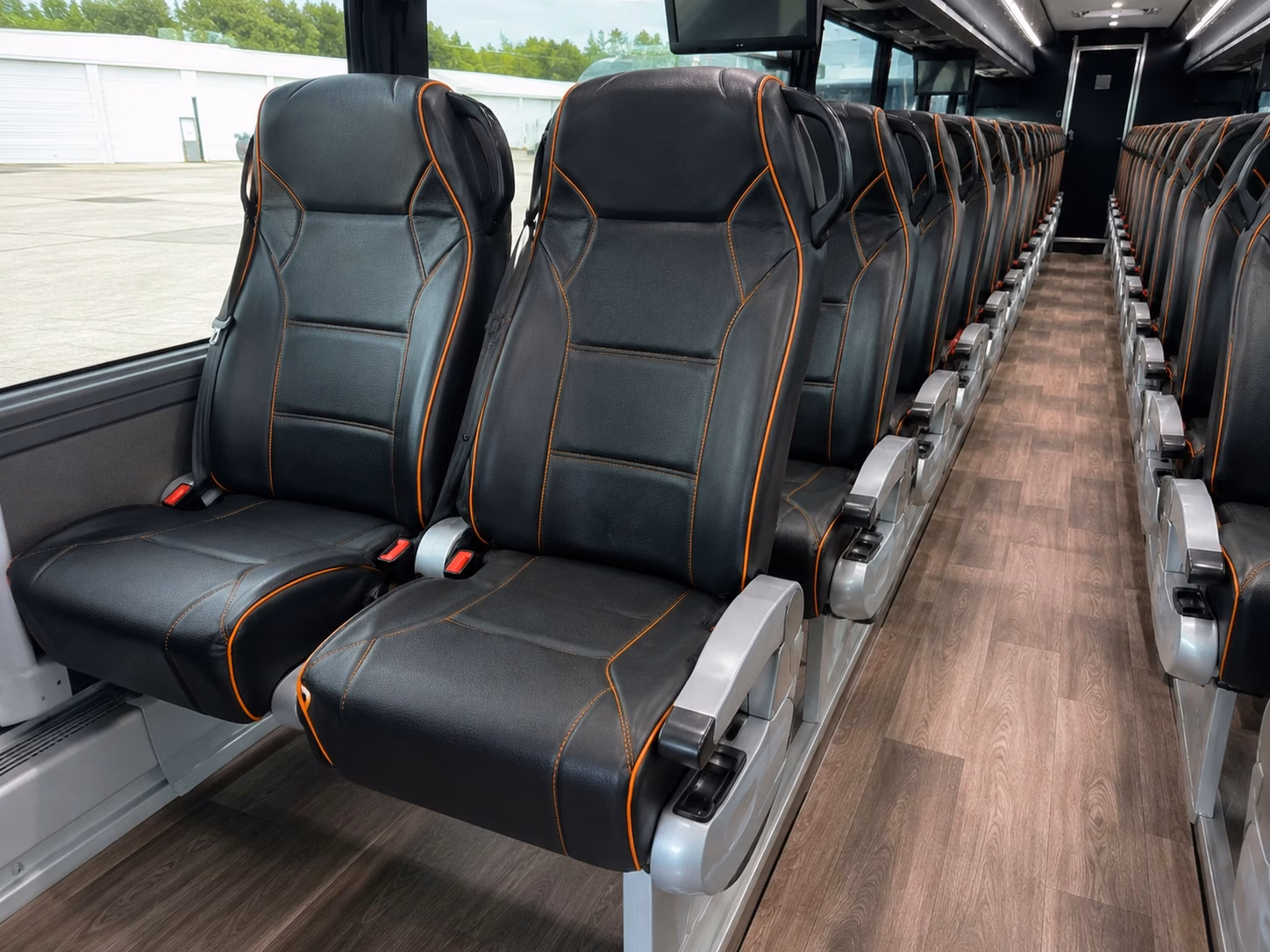 tailgate party buses and fan group transportation in anaheim